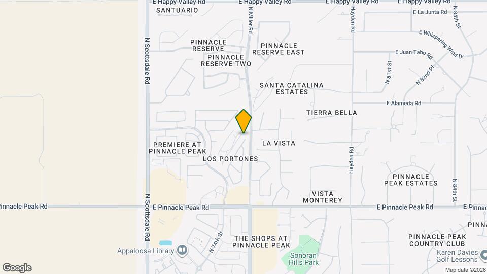 23960 N 75th St Map and Location Details