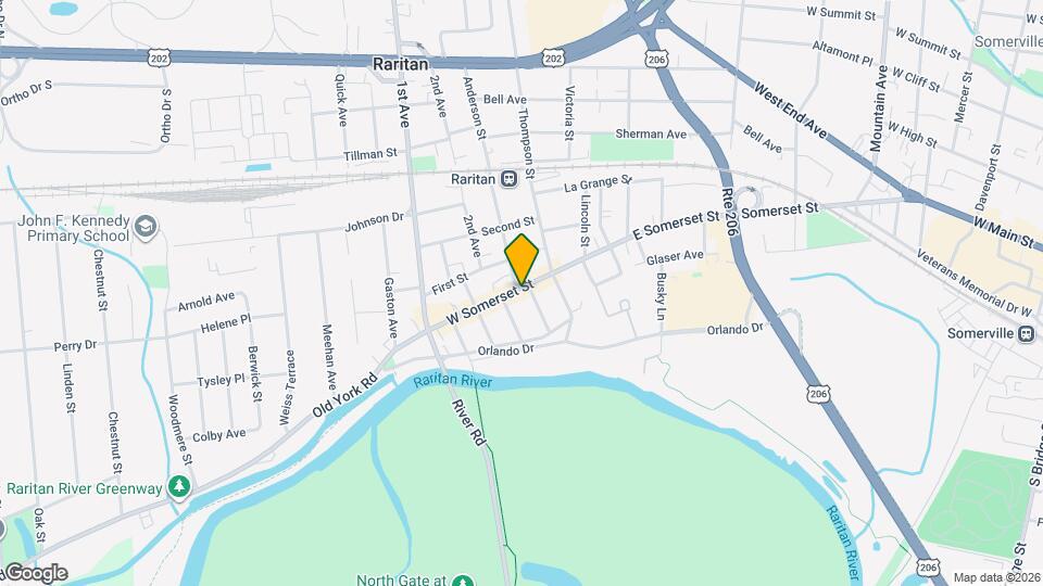 27 W Somerset St Map and Location Details