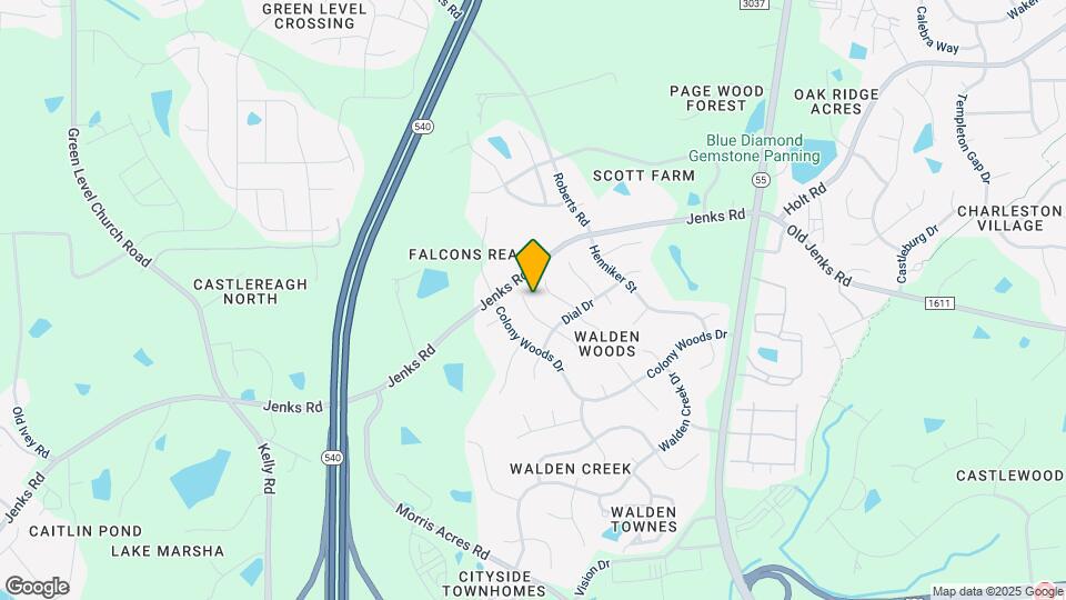 2112 Echo Glen Ln Map and Location Details