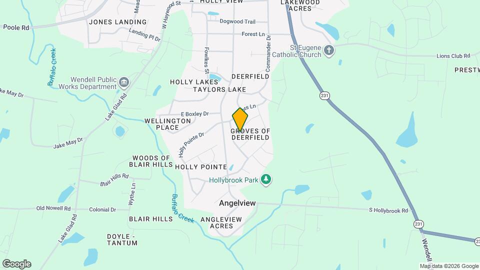 238 Grovemere Ln Mapa y Detalles de la Ubicación