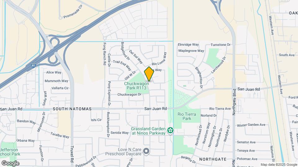 3424 Natomas Park Mapa y Detalles de la Ubicación