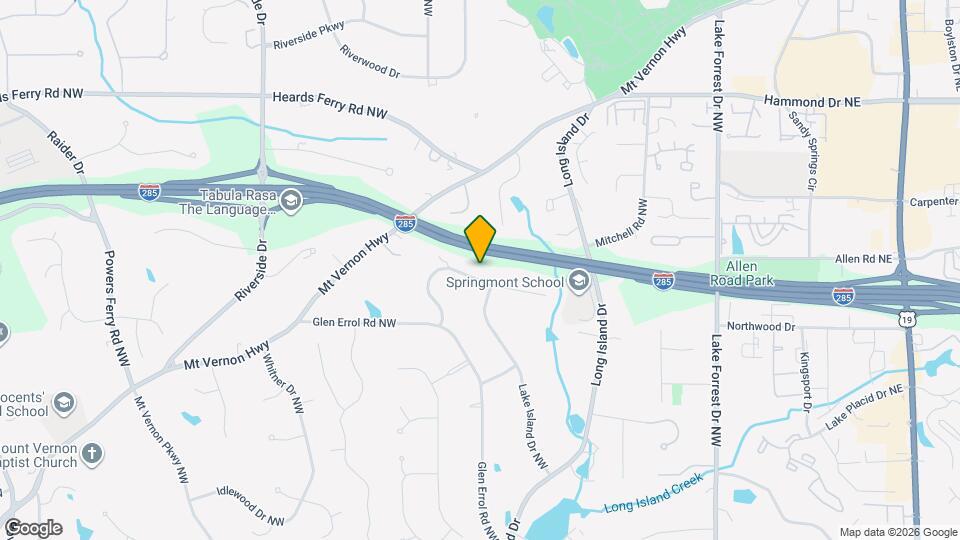295 Glen Lake Dr NW Map and Location Details
