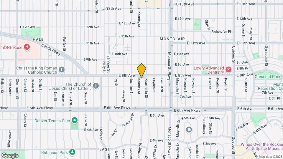780 Kearney St Map and Location Details