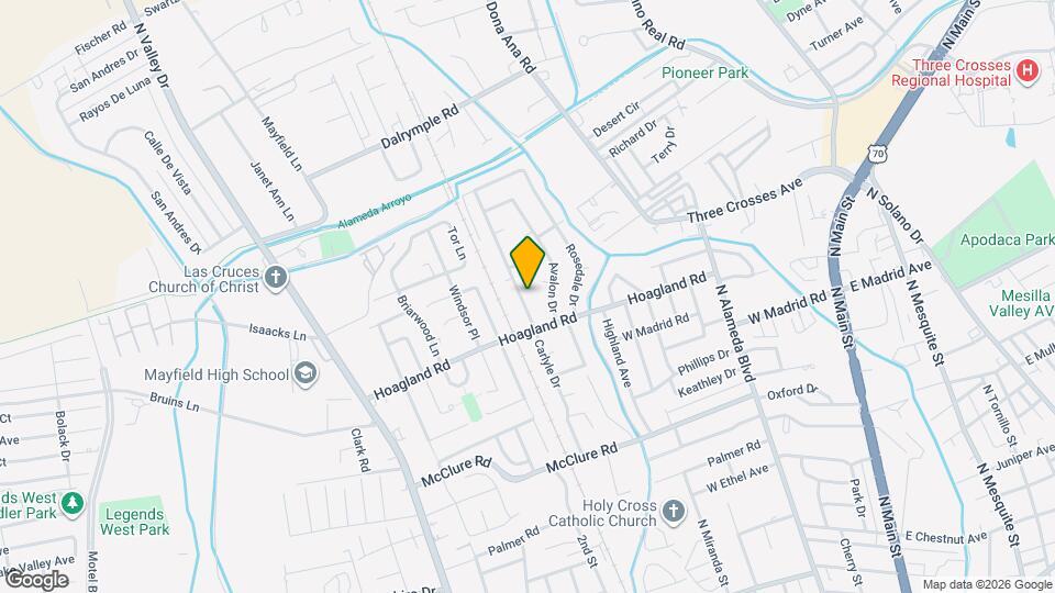 2040 Carlyle Dr Map and Location Details