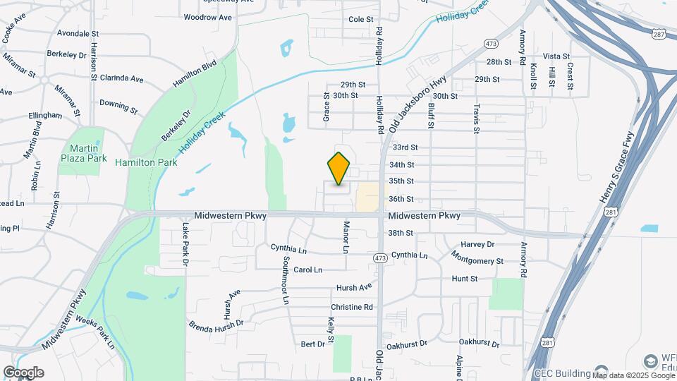 1606 Bland St Map and Location Details