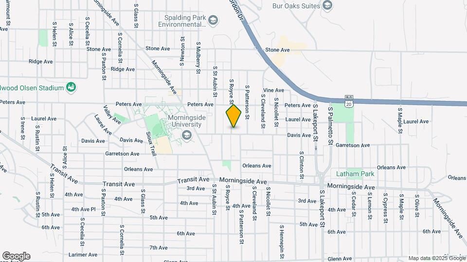 4103 Davis Ave Map and Location Details