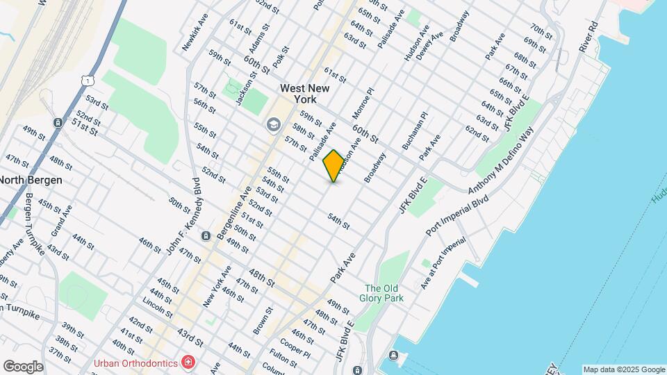 5516 Hudson Ave, Unit 2R Mapa y Detalles de la Ubicación