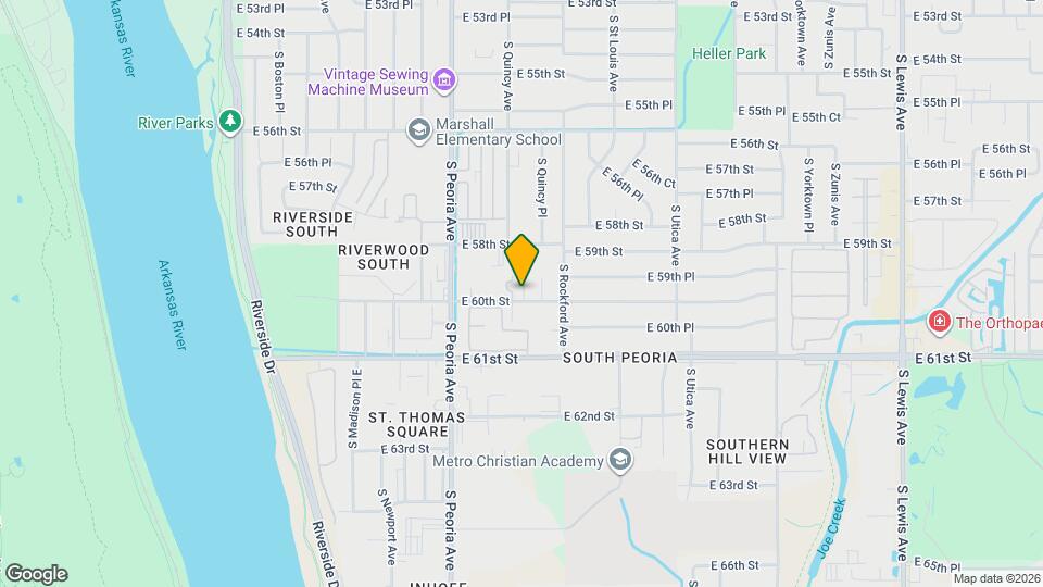 1355 E 60th St Map and Location Details