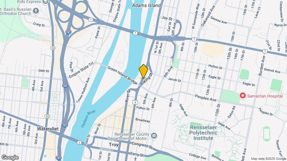 400 River St Map and Location Details