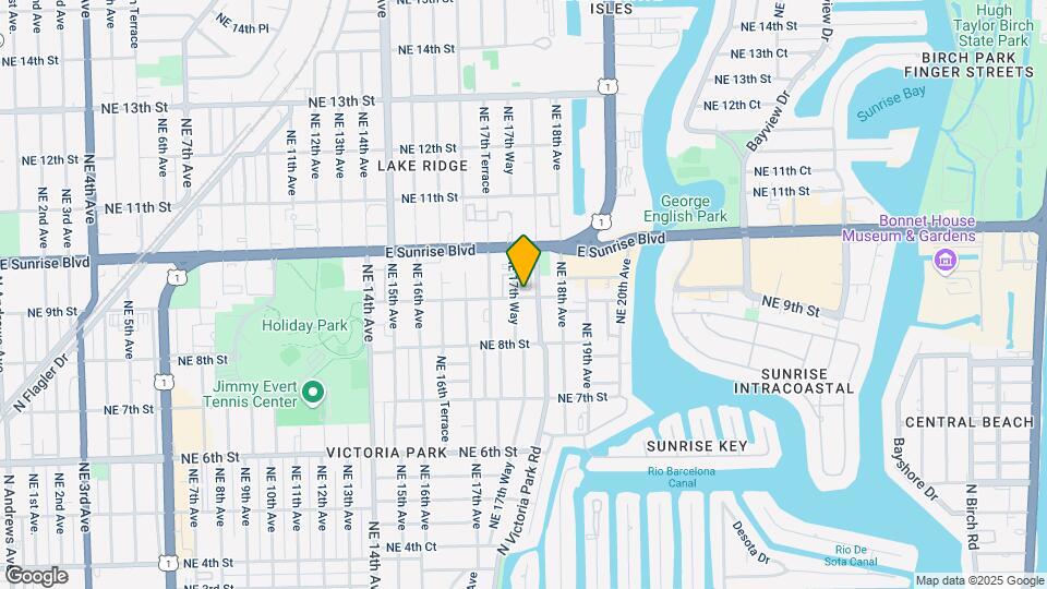 1749 NE 9th St Map and Location Details