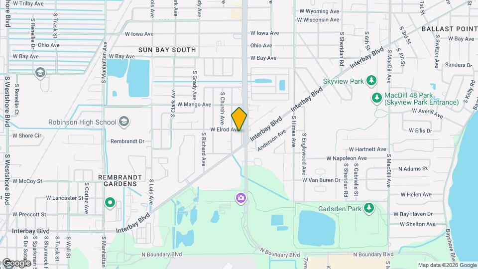 6405 S Roberts Ave Map and Location Details