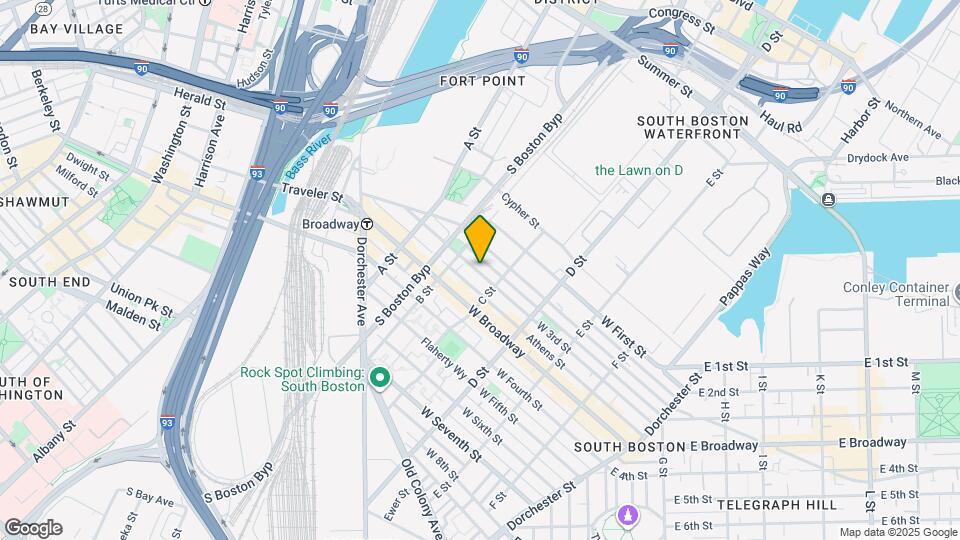 106 W 3rd St Map and Location Details