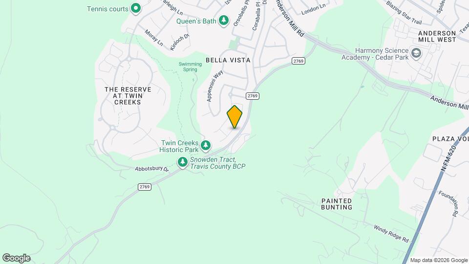 3126 Argento Pl Map and Location Details