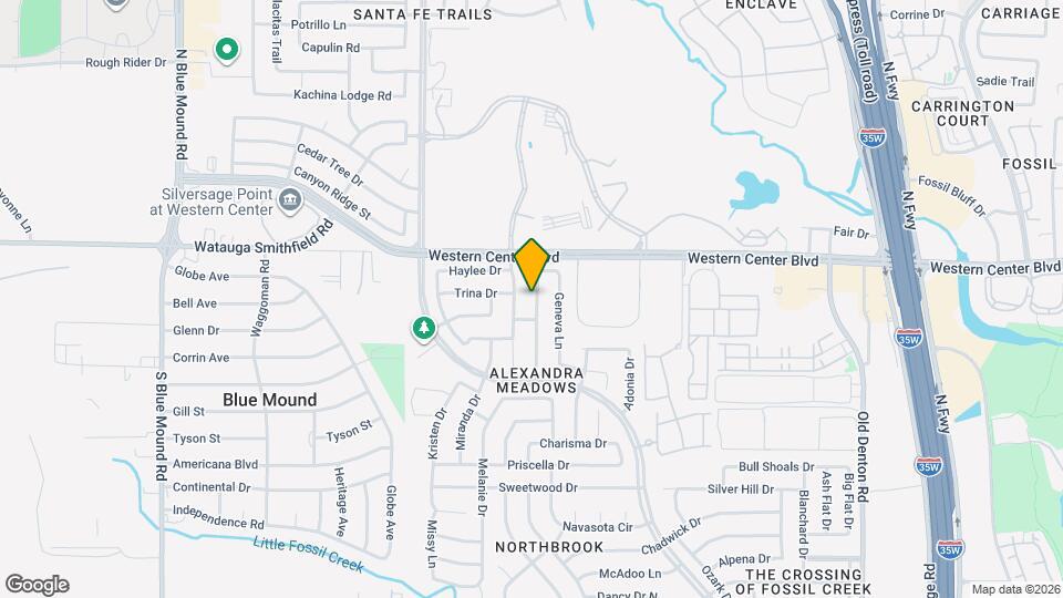6521 Regina Dr Mapa y Detalles de la Ubicación