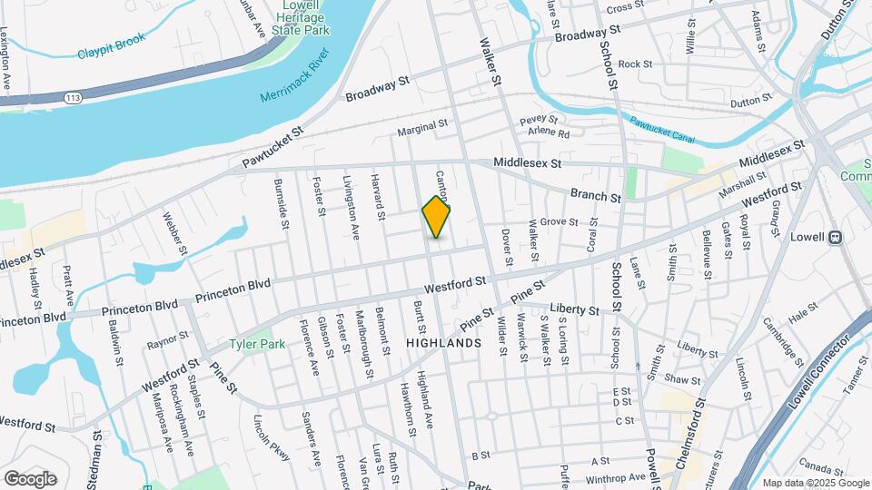 148 Stevens St Mapa y Detalles de la Ubicación