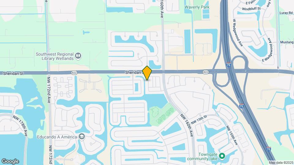 2304 NW 162nd Way Map and Location Details