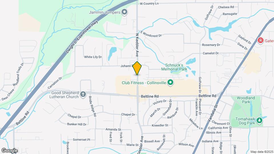 1757 N Keebler Ave, Unit 1757 Map and Location Details