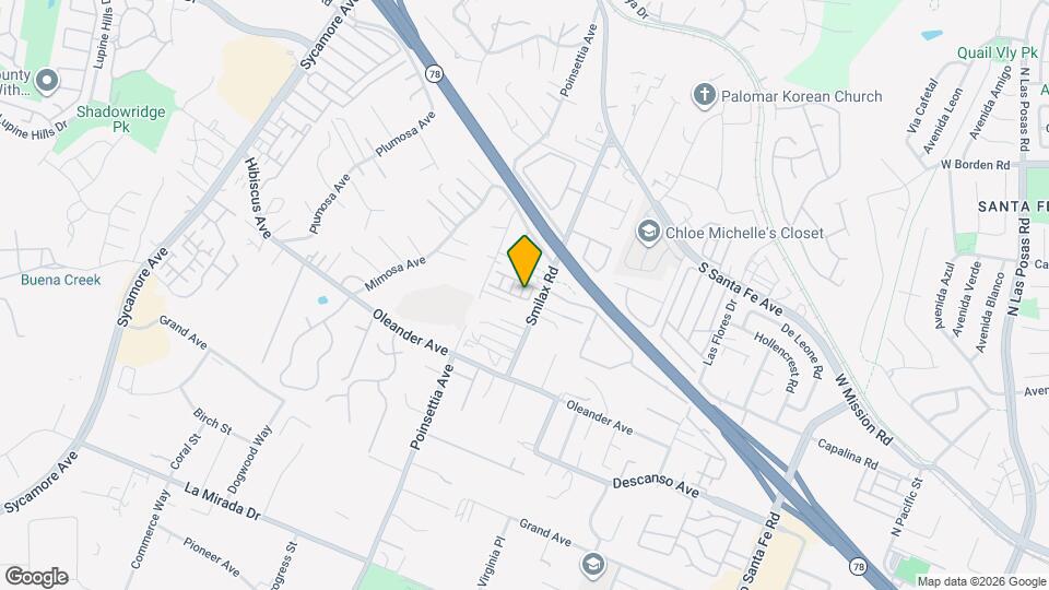 524 Longmeadow St Map and Location Details