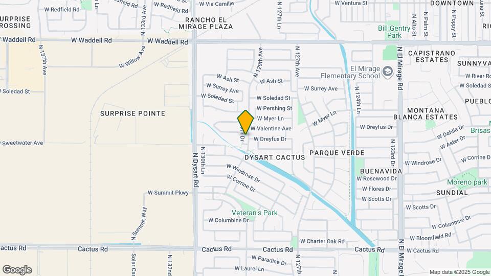 13009 N 129th Dr Map and Location Details