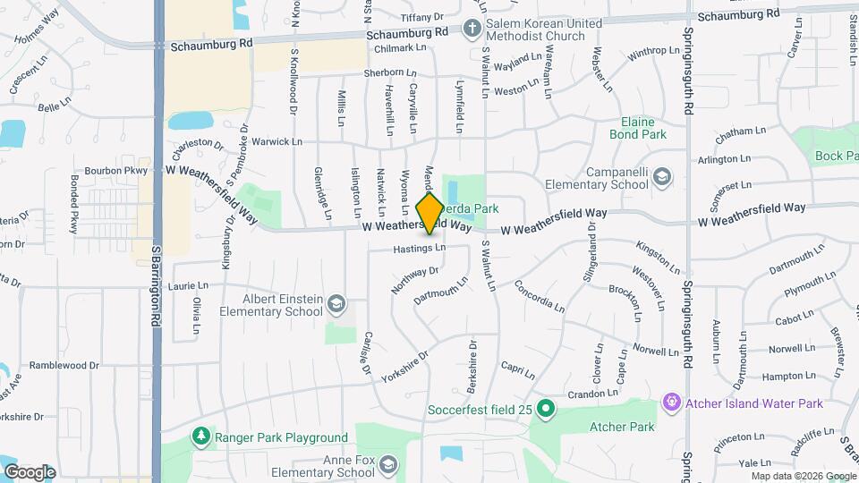 883 Hastings Ln Map and Location Details
