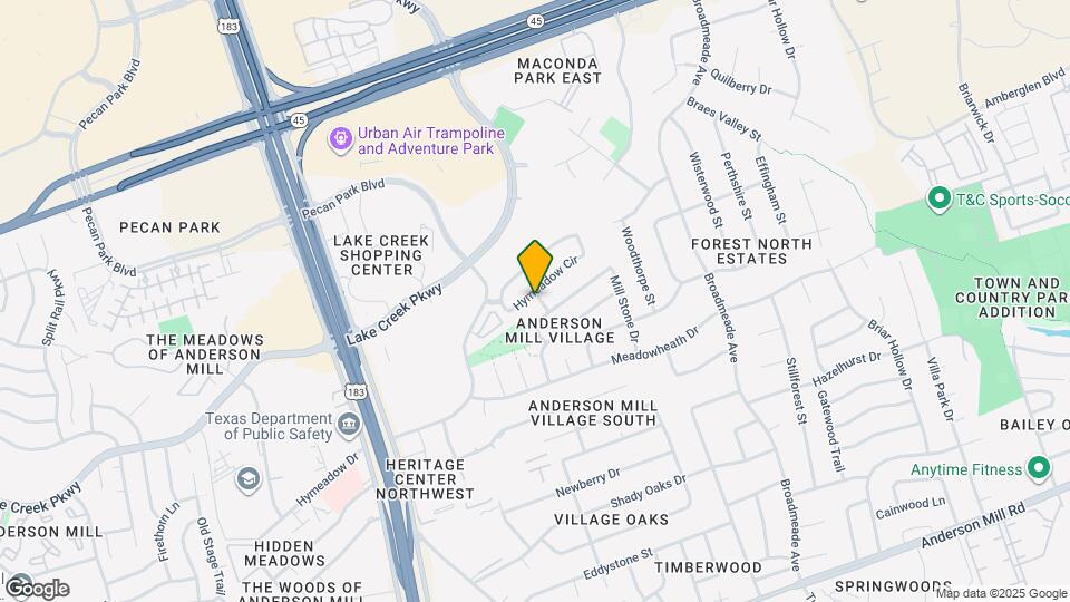 13600 Hymeadow Cir Map and Location Details