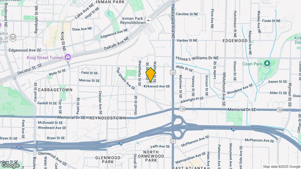 1064 Kirkwood Ave SE Map and Location Details