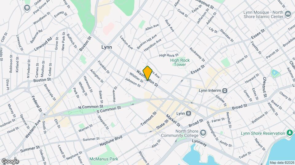 217 Washington St Mapa y Detalles de la Ubicación