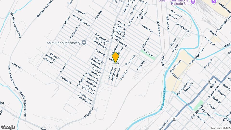 717 Landis St Mapa y Detalles de la Ubicación