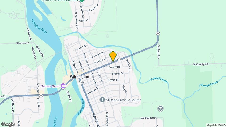 617 E Baltimore St Map and Location Details