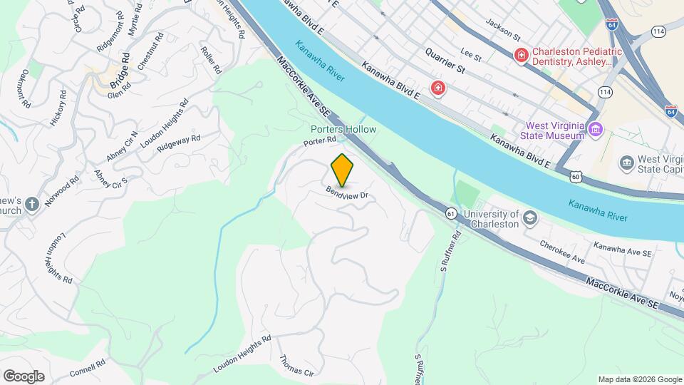 604 Bendview Dr Map and Location Details