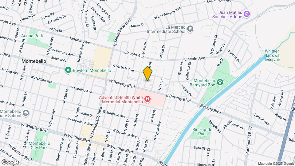520 N 3rd St Mapa y Detalles de la Ubicación