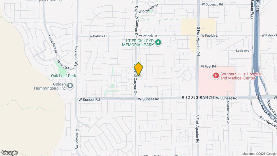 9786 W Hanover Grove Ave Map and Location Details