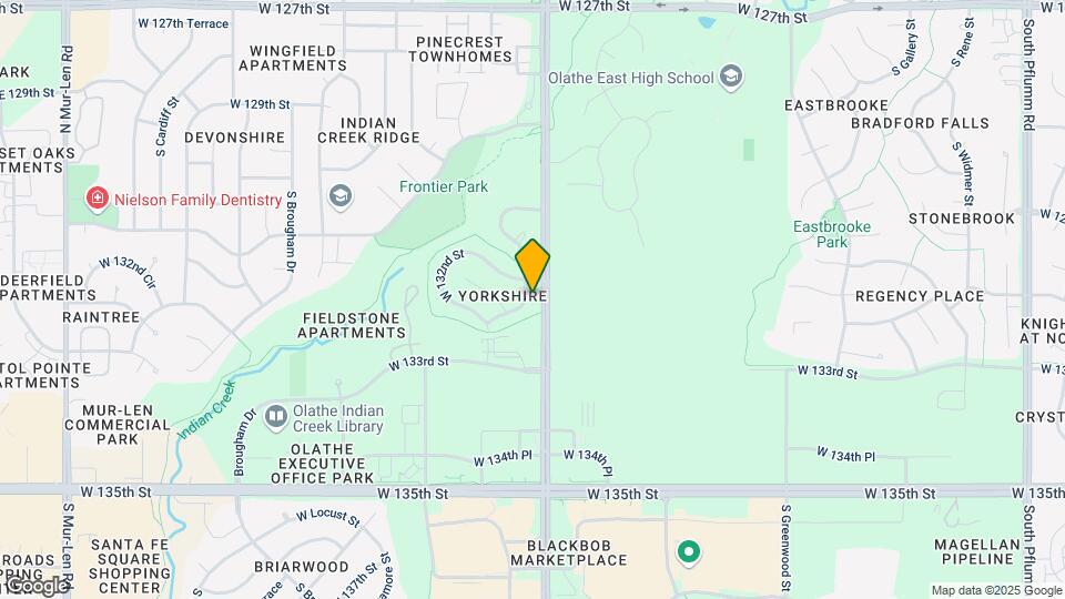 13209 S Foxridge Dr Map and Location Details
