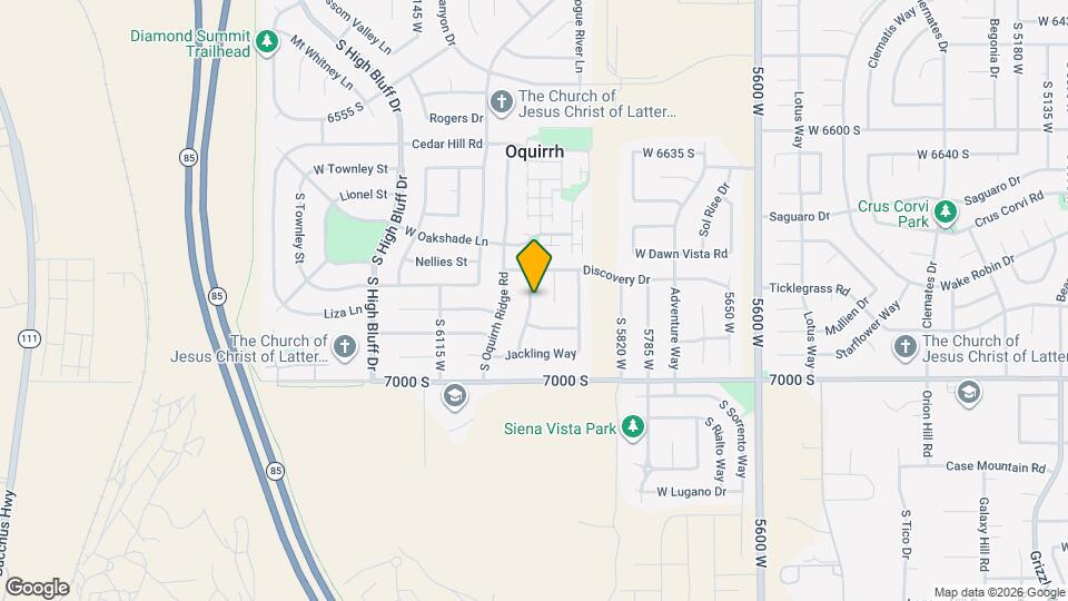 6871 Mineral Mt Dr Mapa y Detalles de la Ubicación