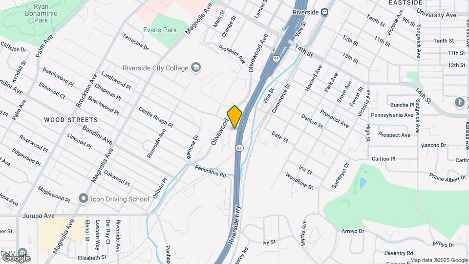 4960 Brooks St Map and Location Details