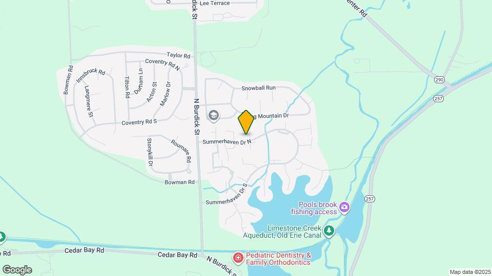 412 Summerhaven Dr N Map and Location Details