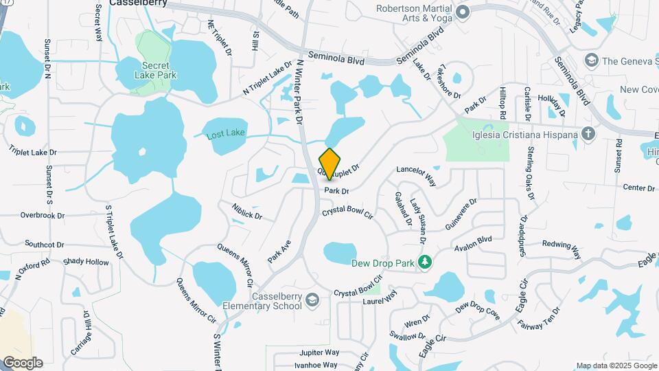 1005 Park Dr Map and Location Details