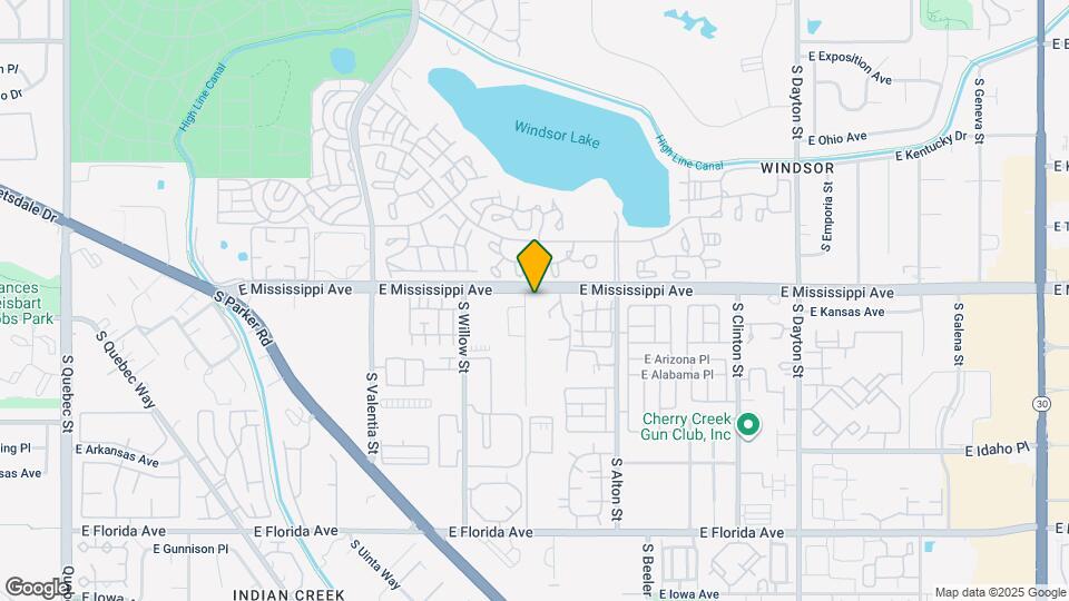 Arapahoe Green Townhomes Map and Location Details