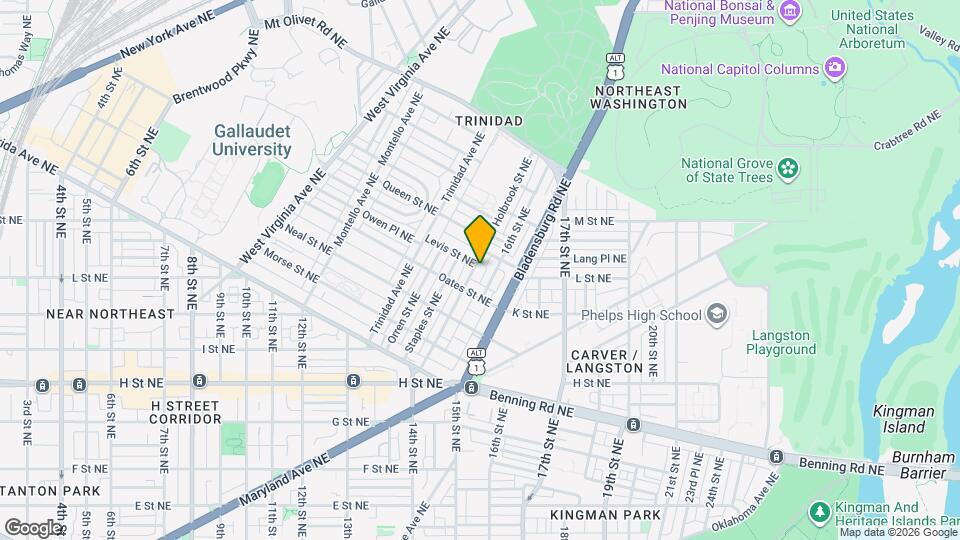 1431 Holbrook St NE Map and Location Details