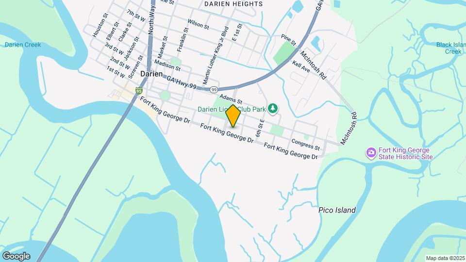 704 Fort King George Dr Map and Location Details