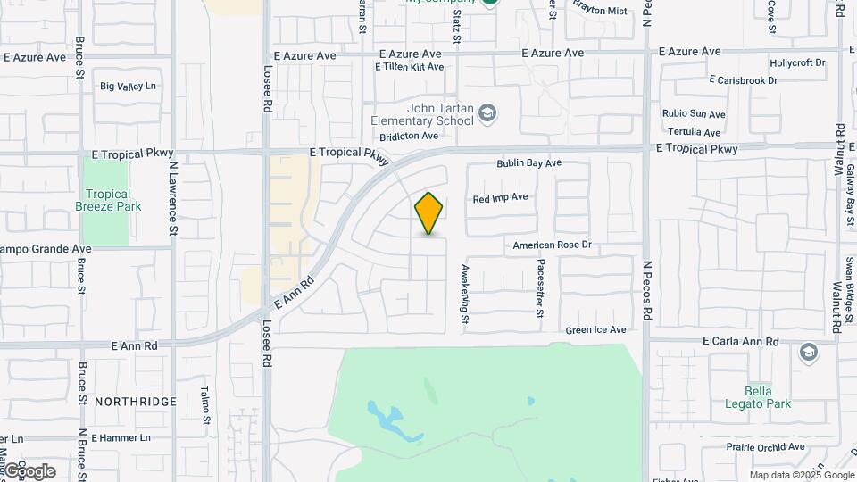 2905 Aspen Club Ave Map and Location Details