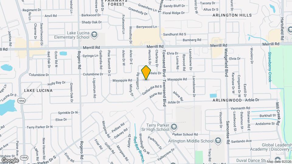 7032 Mayapple Rd Map and Location Details