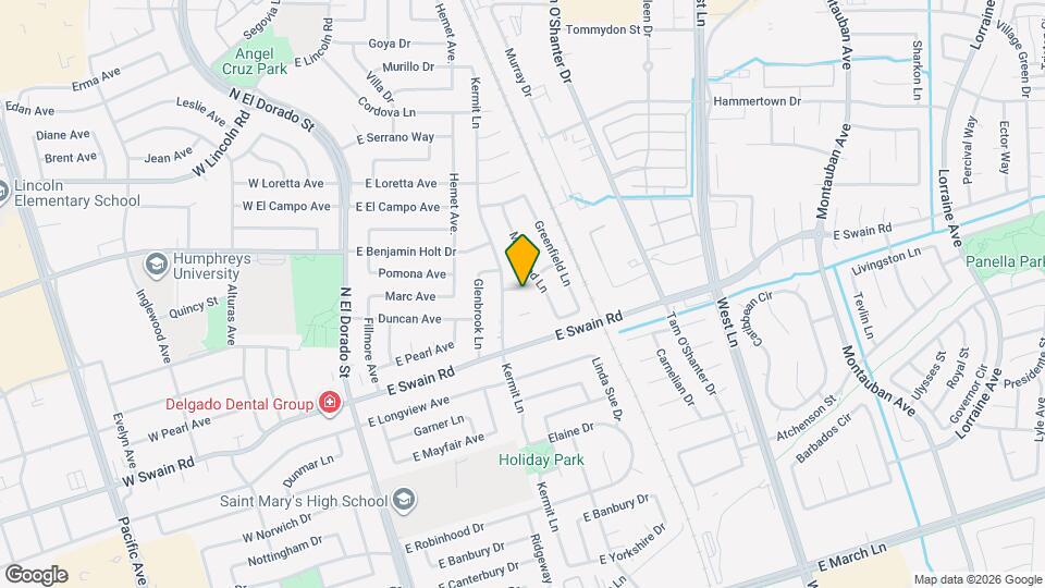 720 Merrywood Ln Map and Location Details