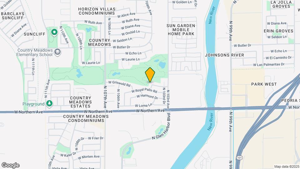 8158 N 104th Ave Map and Location Details