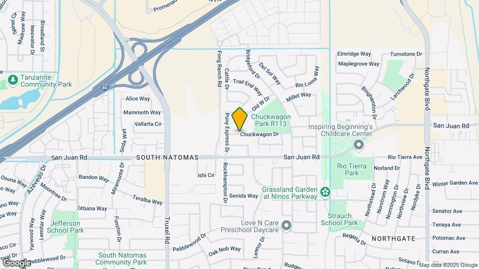 1354 Chuckwagon Dr Map and Location Details