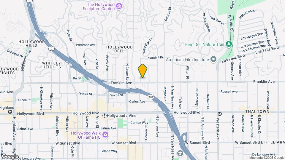 5987 Franklin Ave, Unit 108 Map and Location Details