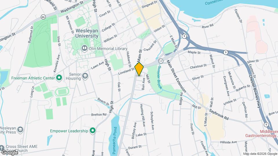 160 S Main St Mapa y Detalles de la Ubicación