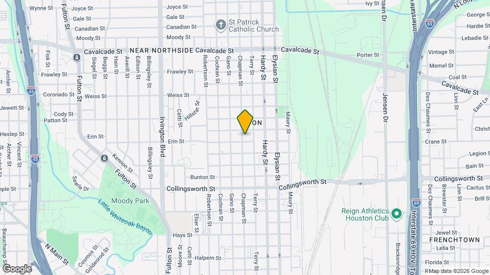 4008 Chapman St Map and Location Details