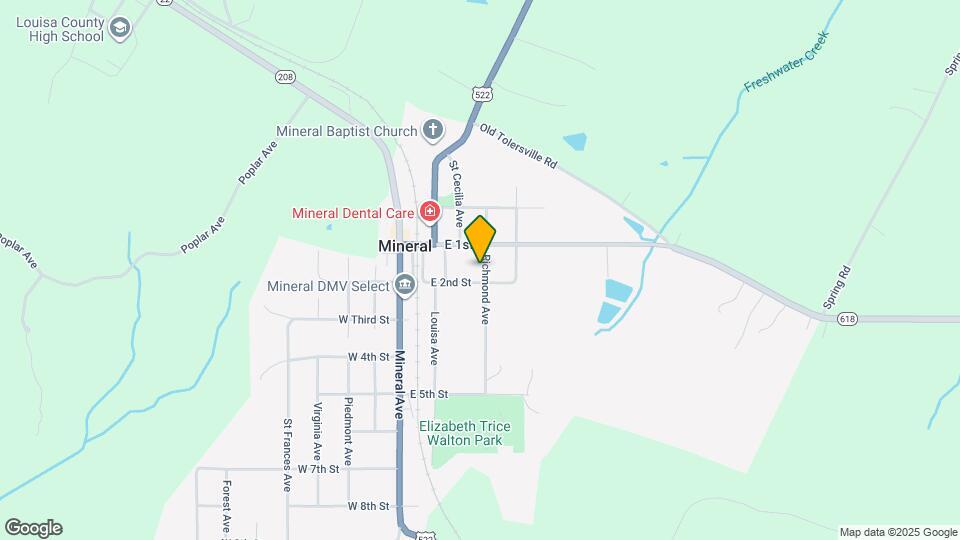 215 Richmond Ave Map and Location Details