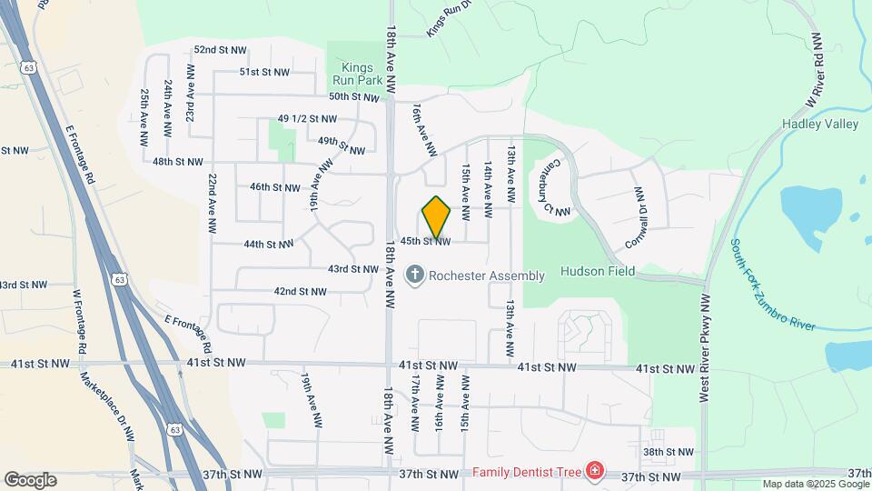 1602 45th St NW, Unit APT#4 Map and Location Details